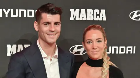 Álvaro Morata y Alice Campello Álvaro Morata y Alice Campello