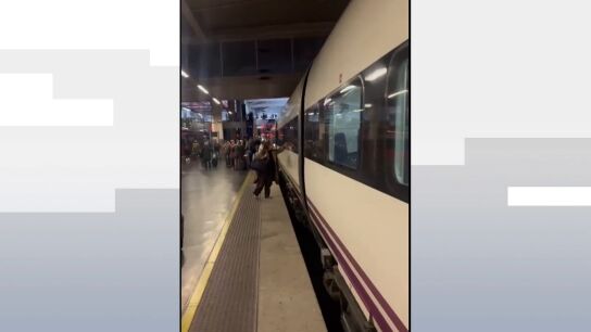 Tren averiado 