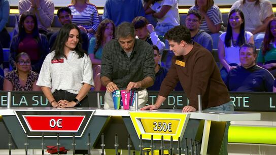 La maldici&oacute;n de los gajos golpea a Javi en La ruleta de la suerte