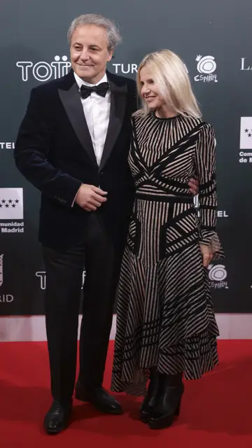 Eugenia Martínez de Irujo y Narcís Rebollo, en un evento en Madrid Eugenia Martínez de Irujo y Narcís Rebollo, en un evento en Madrid