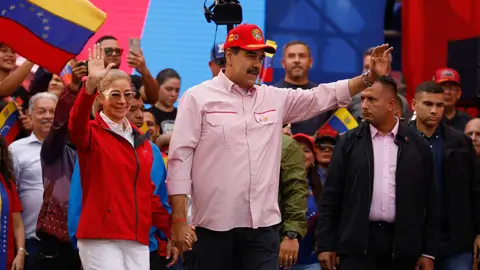 La respuesta de Maduro: "No queremos la paz de los esclavos ni de las colonias" La respuesta de Maduro: "No queremos la paz de los esclavos ni de las colonias"