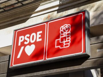 Imagen de la fachada de la sede del PSOE
