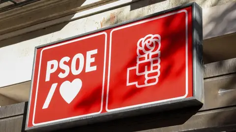 Imagen de la fachada de la sede del PSOE Imagen de la fachada de la sede del PSOE