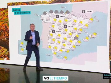 Roberto Brasero: "El puente empezar&aacute; como ahora, pero luego veremos m&aacute;s sol"