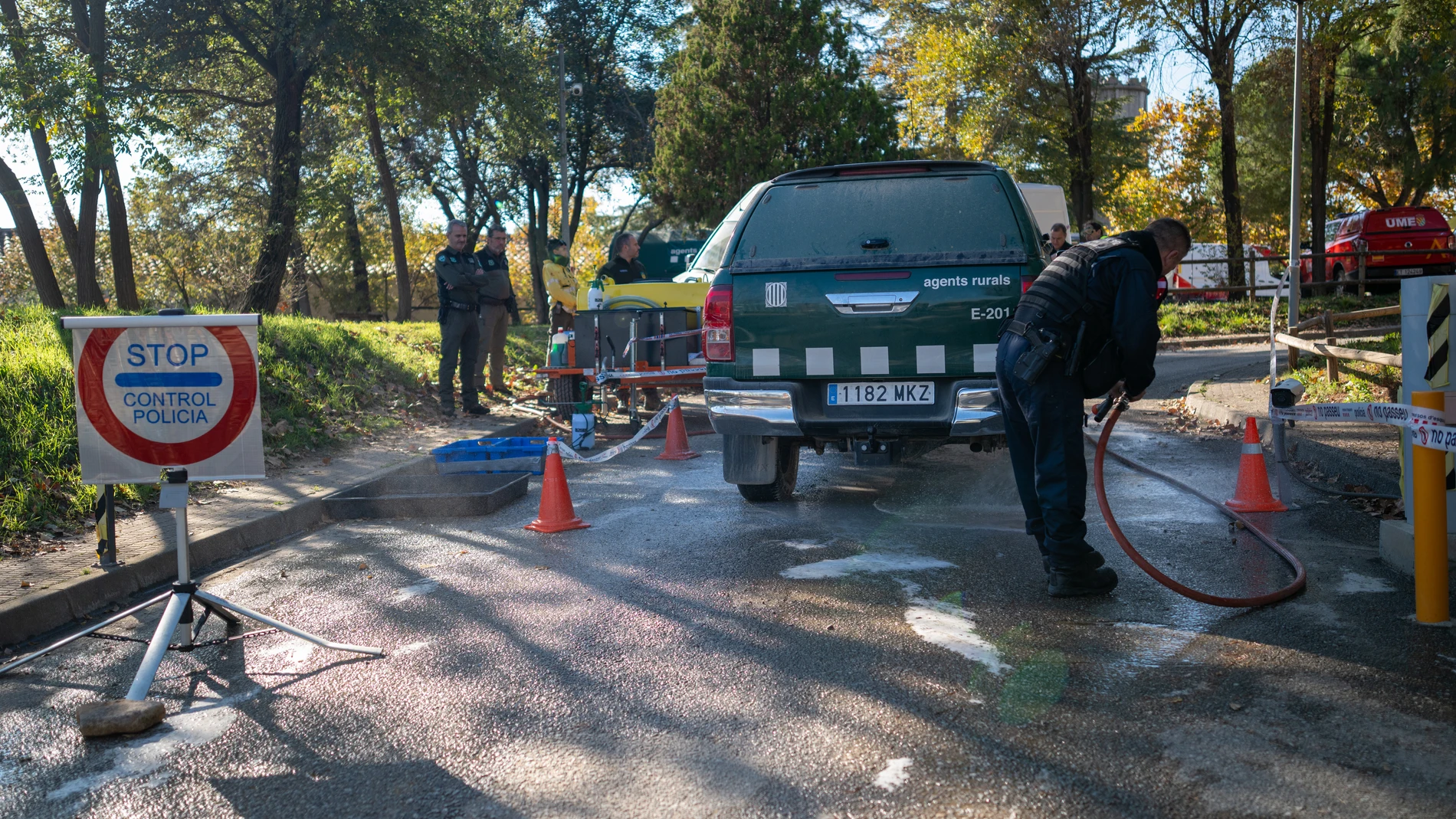 Despliegue de la UME ante el brote de peste porcina africana Despliegue de la UME ante el brote de peste porcina africana