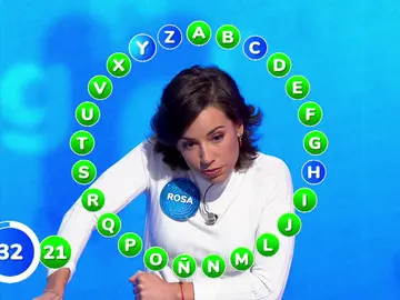 ¡Jugadón de Rosa con 15 aciertos seguidos! Su velocidad asombra en un Rosco fugaz ¡Jugadón de Rosa con 15 aciertos seguidos! Su velocidad asombra en un Rosco fugaz