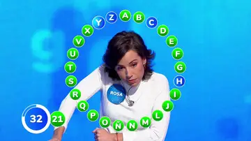 ¡Jugadón de Rosa con 15 aciertos seguidos! Su velocidad asombra en un Rosco fugaz ¡Jugadón de Rosa con 15 aciertos seguidos! Su velocidad asombra en un Rosco fugaz