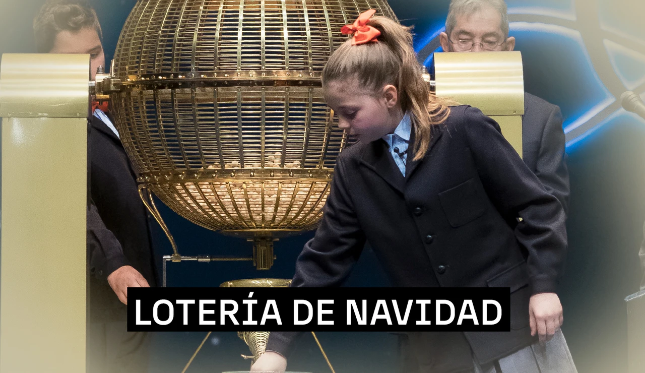 Estos son los números con menos suerte en la Lotería de Navidad en 2025