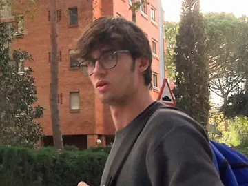 Pablo Urdangarin, muy educado con la prensa Pablo Urdangarin, muy educado con la prensa