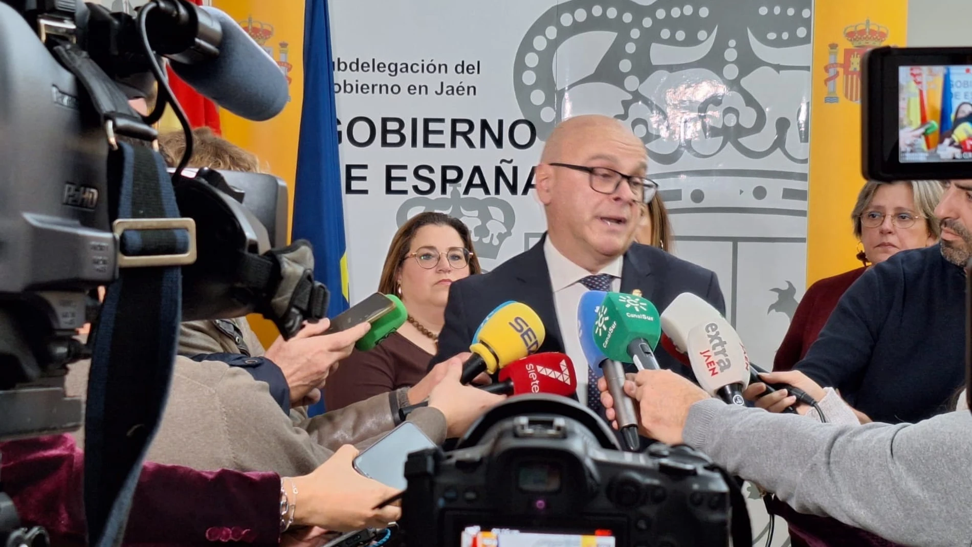 El subdelegado del Gobierno, Manuel Fernández El subdelegado del Gobierno, Manuel Fernández