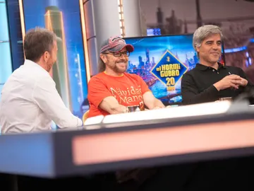 Vuelve a ver la entrevista completa a Santiago Segura y Ernesto Sevilla en El Hormiguero Vuelve a ver la entrevista completa a Santiago Segura y Ernesto Sevilla en El Hormiguero