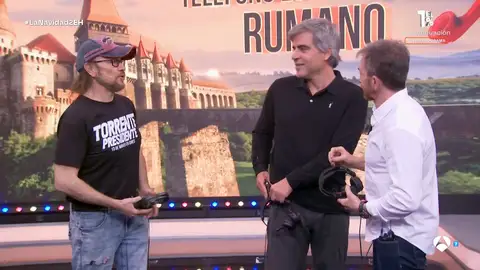 Así 'hablan' rumano Santiago Segura y Ernesto Sevilla: ¡un teléfono escacharrado hilarante!
