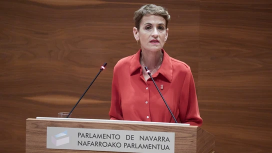 La presidenta del Gobierno de Navarra, María Chivite La presidenta del Gobierno de Navarra, María Chivite