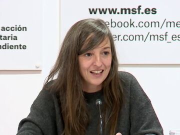 Ruth Conde, enfermera pediátrica de MSF