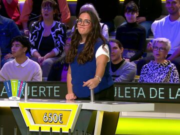 Ver&oacute;nica pierde 650 euros por no dar con una palabra clave en La ruleta de la suerte