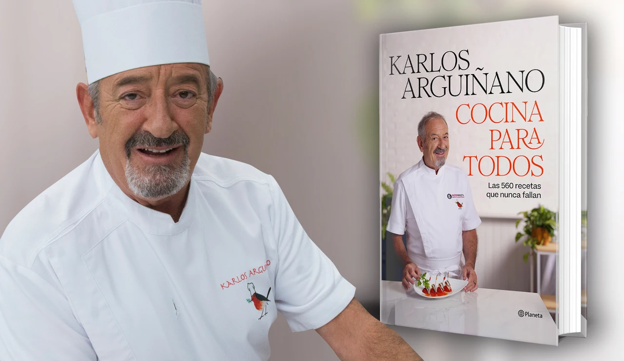 Gana el nuevo libro de Karlos Arguiñano: 'Cocina para todos: las 560 recetas que nunca fallan'