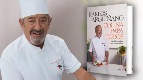 Gana el nuevo libro de Karlos Arguiñano: 'Cocina para todos: las 560 recetas que nunca fallan' Gana el nuevo libro de Karlos Arguiñano: 'Cocina para todos: las 560 recetas que nunca fallan'