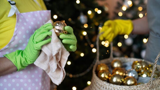 Limpieza &aacute;rbol de Navidad