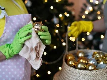 Limpieza árbol de Navidad Limpieza árbol de Navidad