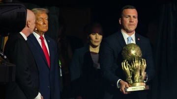 Trump recibe el Premio FIFA de la Paz