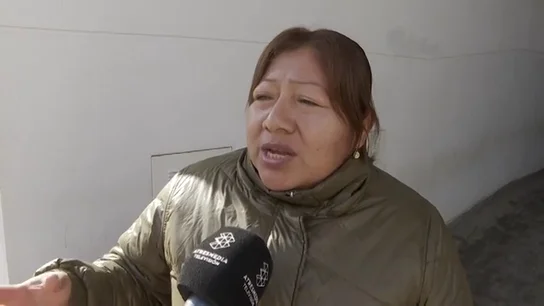 Una vecina de la familia del niño asesinado en Garrucha Una vecina de la familia del niño asesinado en Garrucha