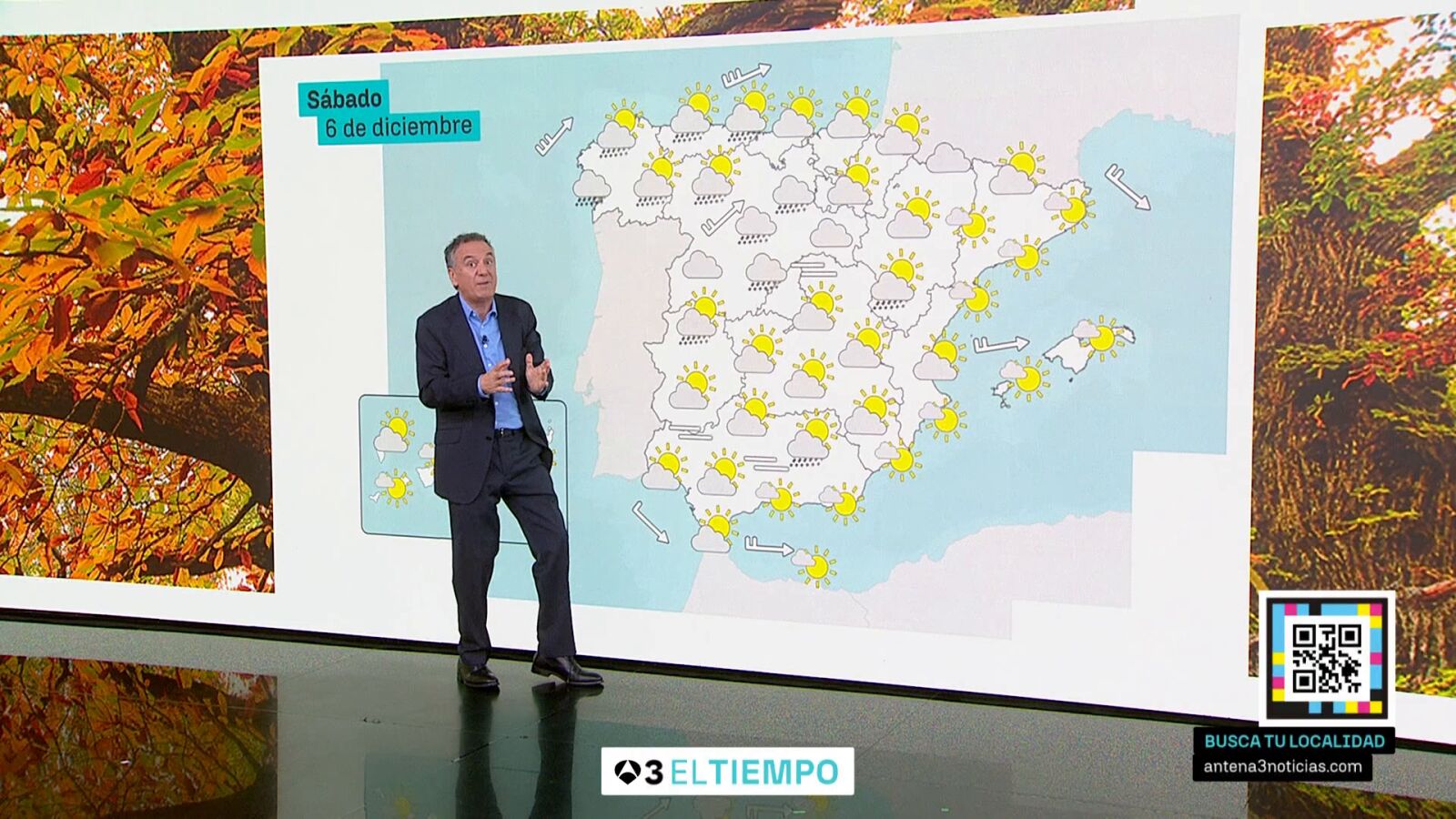 Buenas noticias de Roberto Brasero para el Puente de Diciembre: 
