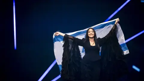 Imagen de archivo de la representante de Israel en Eurovisión 2025 Imagen de archivo de la representante de Israel en Eurovisión 2025