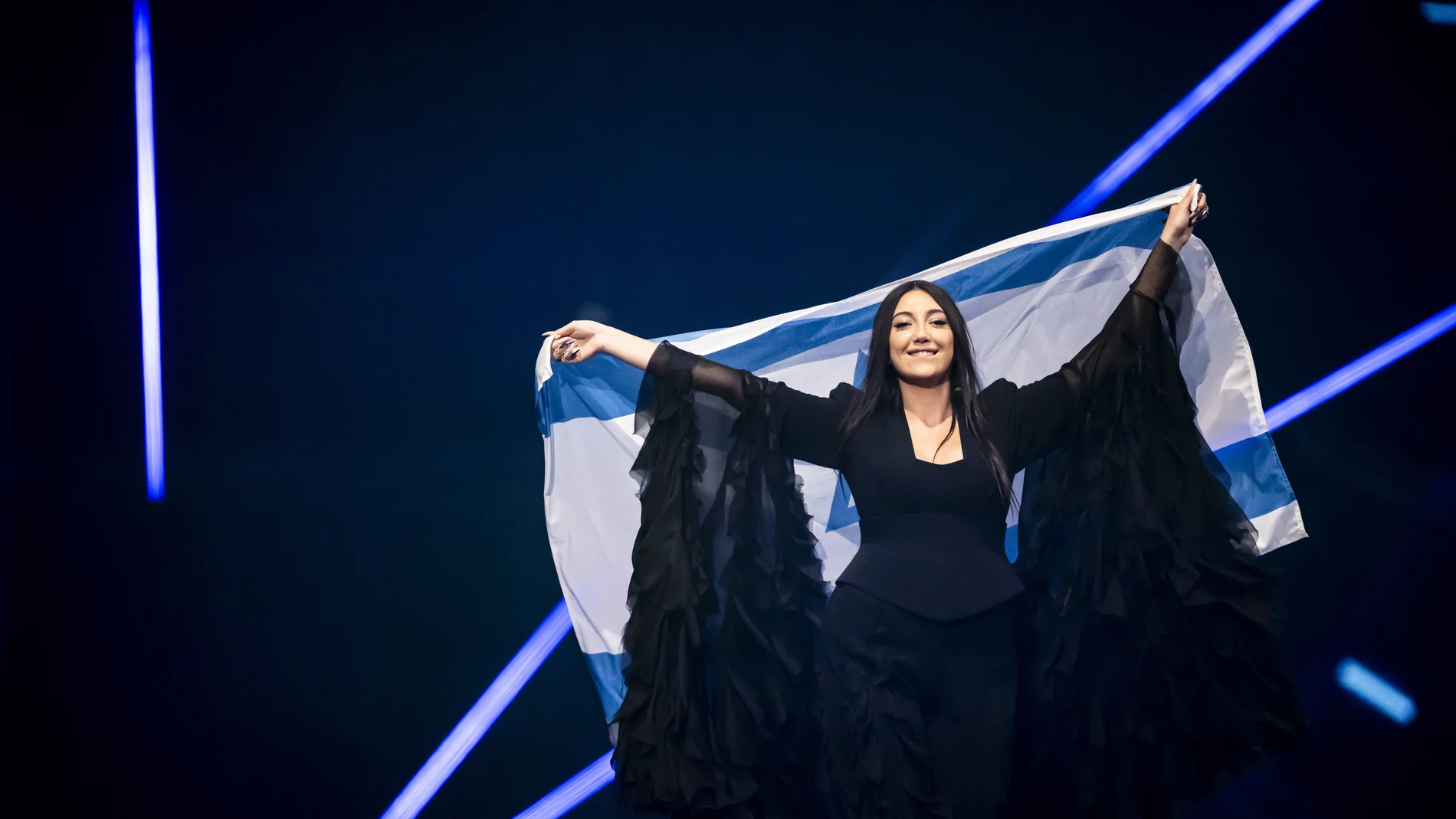 Imagen de archivo de la representante de Israel en Eurovisión 2025 Imagen de archivo de la representante de Israel en Eurovisión 2025