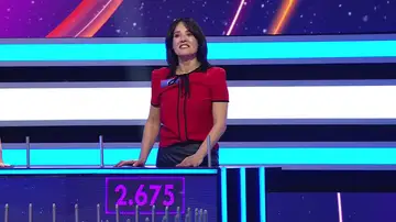 Concursante de La ruleta de la suerte noche Concursante de La ruleta de la suerte noche