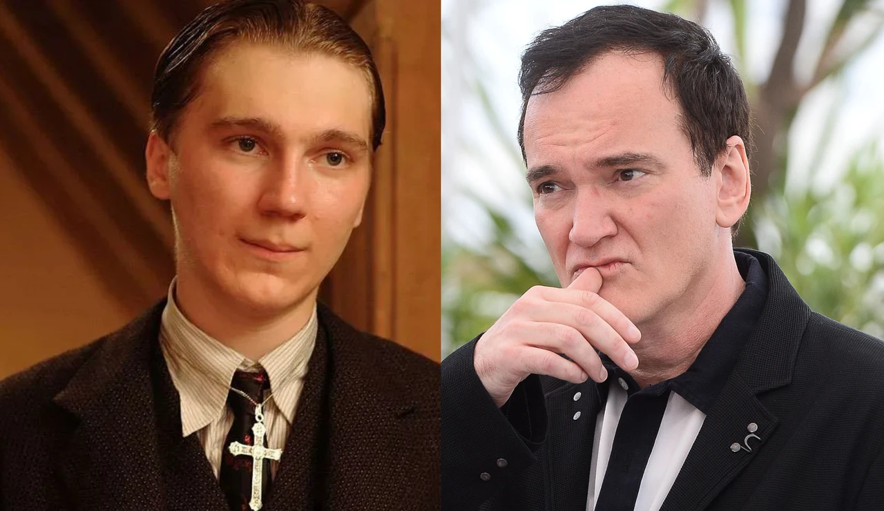 Paul Dano en Pozos de ambición y Quentin Tarantino