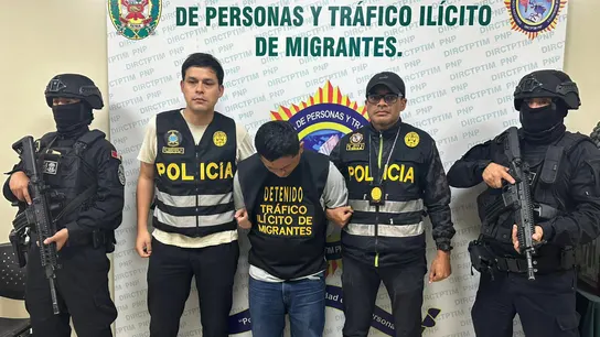 Imagen que muestra a Cristian Hernán Yong Granadino, el detenido en Perú Imagen que muestra a Cristian Hernán Yong Granadino, el detenido en Perú