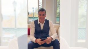 Captura de pantalla del v&iacute;deo publicado por Pedro S&aacute;nchez sobre su Spotify Wrapped 