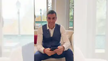 Captura de pantalla del vídeo publicado por Pedro Sánchez sobre su Spotify Wrapped Captura de pantalla del vídeo publicado por Pedro Sánchez sobre su Spotify Wrapped