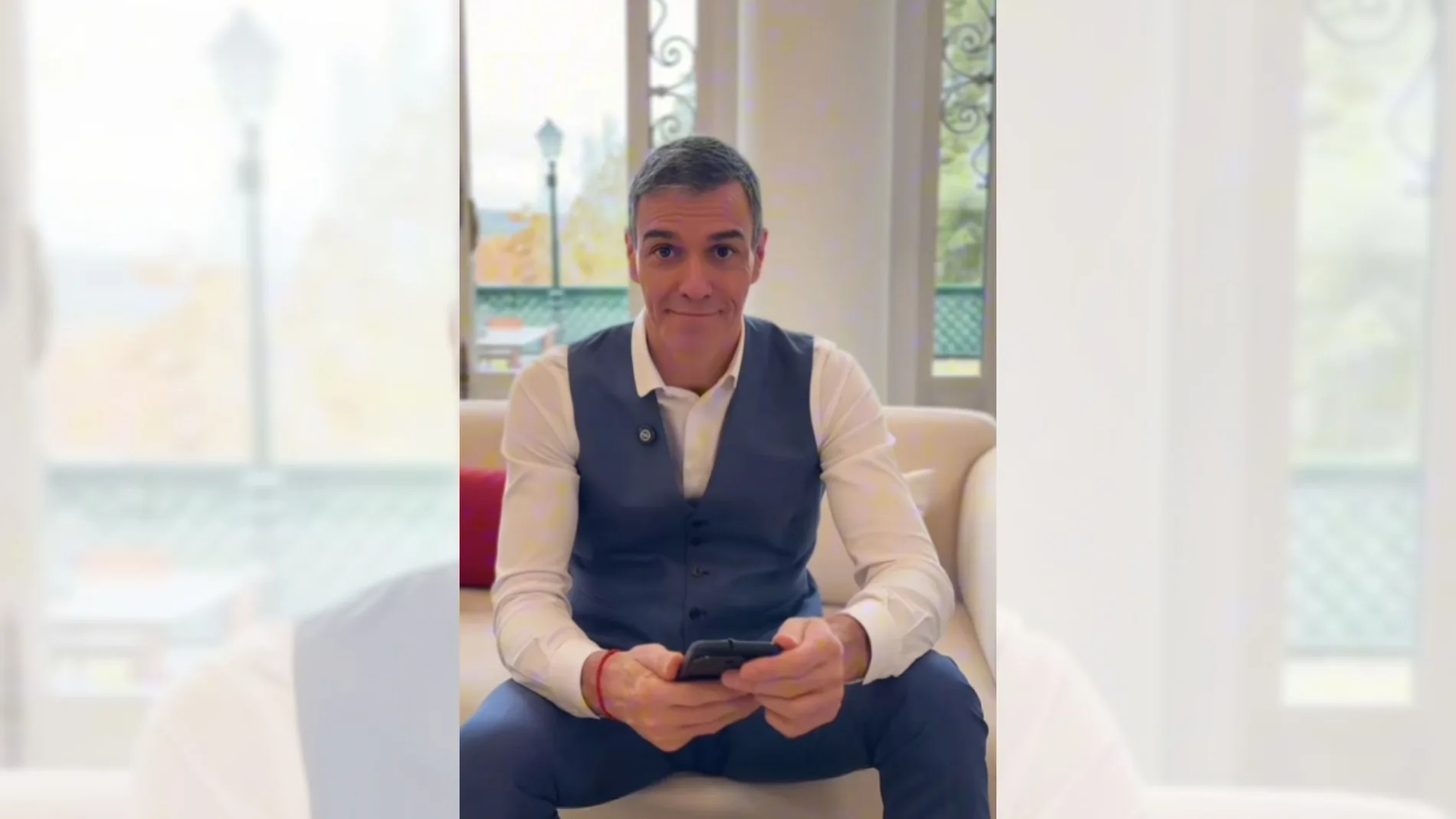 Captura de pantalla del vídeo publicado por Pedro Sánchez sobre su Spotify Wrapped Captura de pantalla del vídeo publicado por Pedro Sánchez sobre su Spotify Wrapped