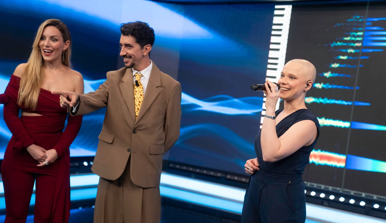 "¡Qué fuerte!": Edurne, fascinada con el canto polifónico de Anne-María Hefele