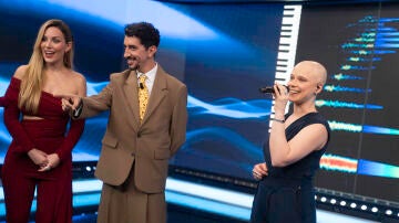 "¡Qué fuerte!": Edurne, fascinada con el canto polifónico de Anne-María Hefele "¡Qué fuerte!": Edurne, fascinada con el canto polifónico de Anne-María Hefele