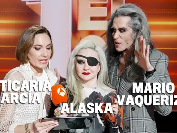 "Vamos a ganar contigo": Alaska y Mario Vaquerizo se encomiendan a Boticaria García en El 1% "Vamos a ganar contigo": Alaska y Mario Vaquerizo se encomiendan a Boticaria García en El 1%