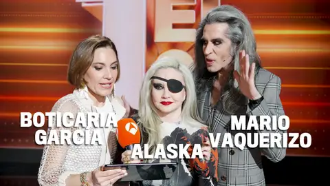 "Vamos a ganar contigo": Alaska y Mario Vaquerizo se encomiendan a Boticaria García en El 1% "Vamos a ganar contigo": Alaska y Mario Vaquerizo se encomiendan a Boticaria García en El 1%