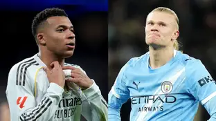 Mbappé y Haaland Mbappé y Haaland