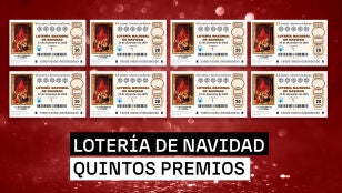 Cu&aacute;nto dinero toca en los quintos premios de la Loter&iacute;a de Navidad 2025