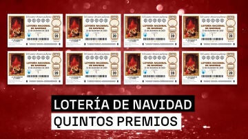 Cu&aacute;nto dinero toca en los quintos premios de la Loter&iacute;a de Navidad 2025