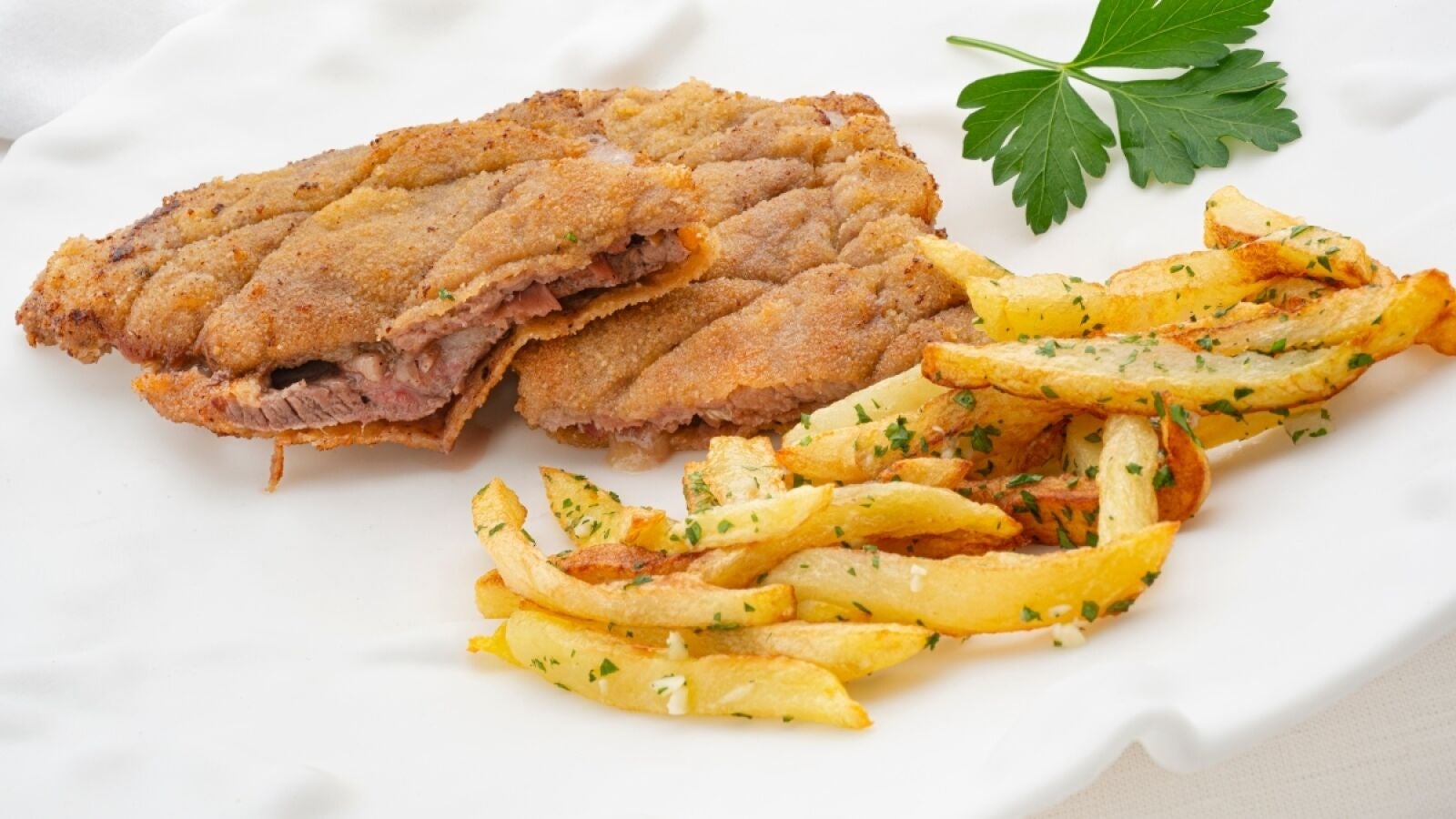 Arguiñano, sobre la receta de Cordon Bleu con patatas fritas: 