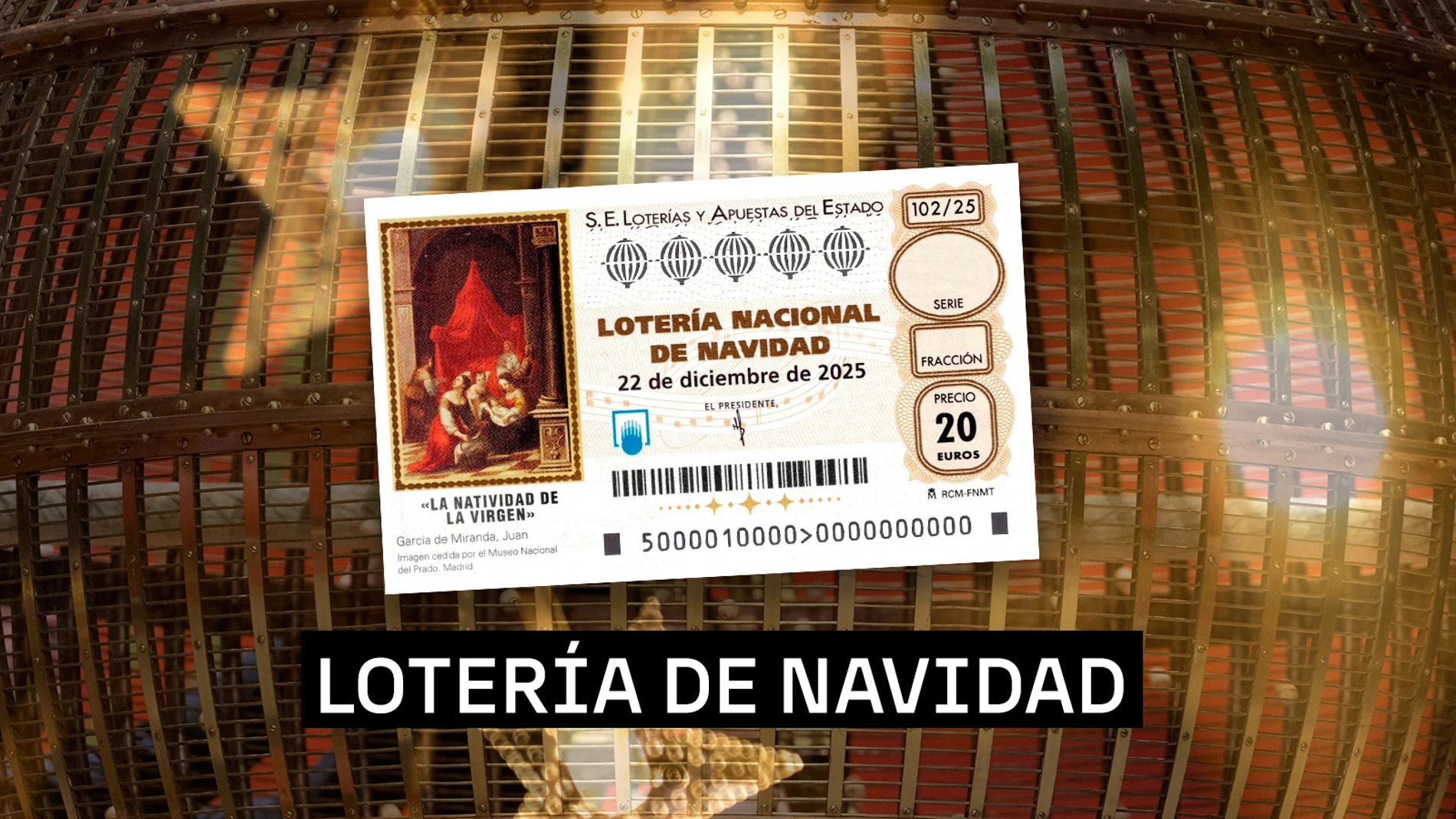 Esta es la cantidad exacta de décimos que existen de cada número de la Lotería de Navidad 2025 Esta es la cantidad exacta de décimos que existen de cada número de la Lotería de Navidad 2025