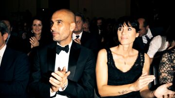 Cristina Serra y Pep Guardiola Cristina Serra y Pep Guardiola