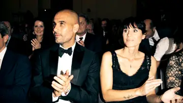 Cristina Serra y Pep Guardiola Cristina Serra y Pep Guardiola