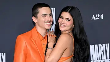 Kylie Jenner y Timothée Chalamet Kylie Jenner y Timothée Chalamet