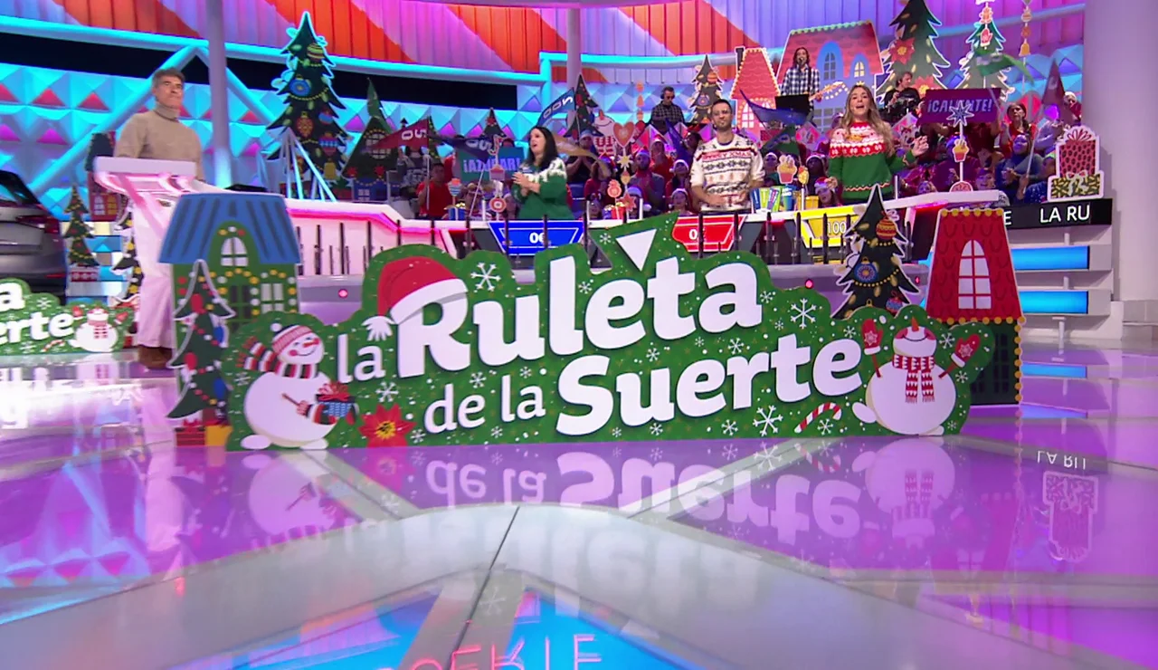 ¡La navidad llega a La ruleta de la suerte!