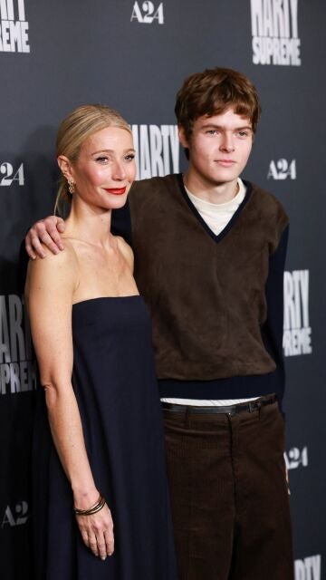 Gwyneth Paltrow y su hijo Moses Martin