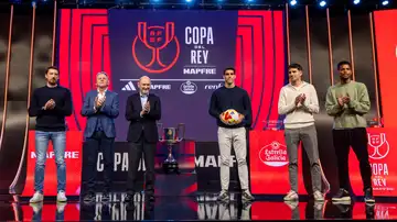 Sorteo copero en el Salón de Actos Luis Aragonés Sorteo copero en el Salón de Actos Luis Aragonés