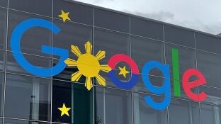 Fotograf&iacute;a de la fachada de la sede de Google en Mountain View, California (EE.UU)